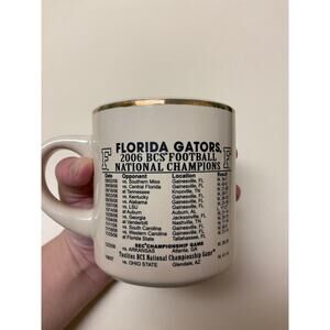 Florida Gators 2006 National Champs Gold-Rimmed Mug